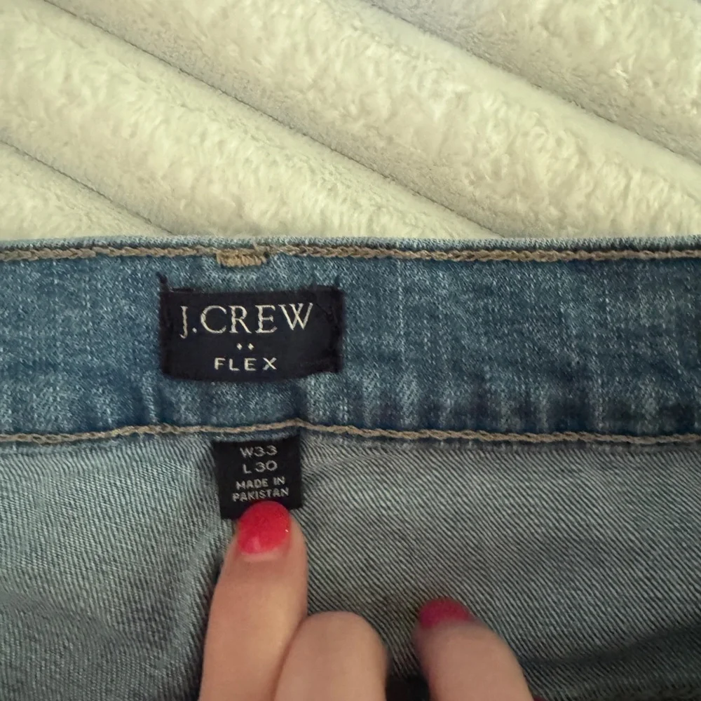 J. Crew Men's Denim Slim Jeans in‎ Light Blue 33x30